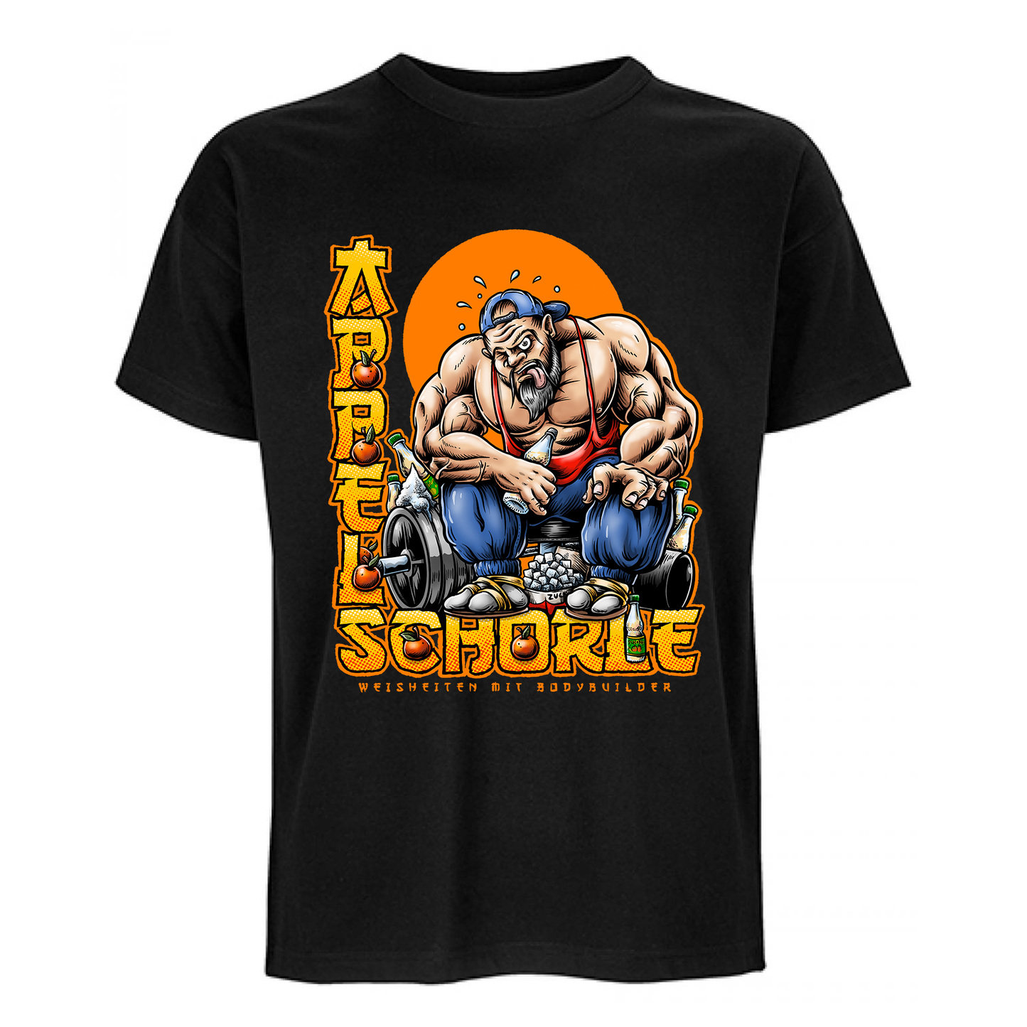 Appelschorle WMB - Black Oversized Shirt