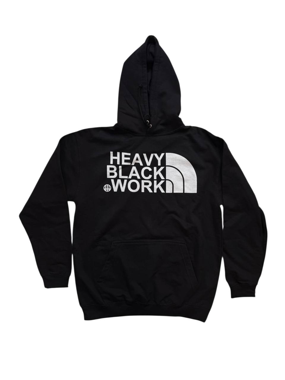 Svartmarket Heavy Black Work Hoodie