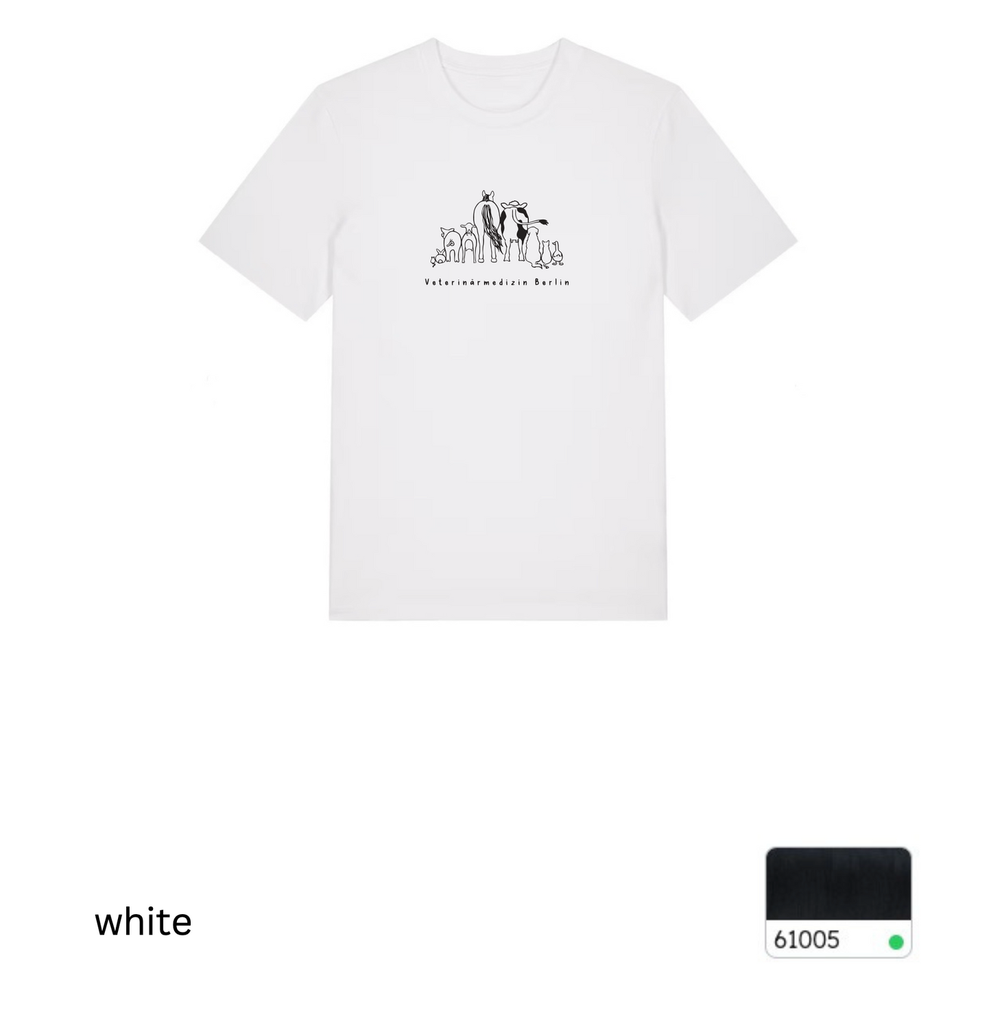 T-Shirt mit Stick verschiedene Farben