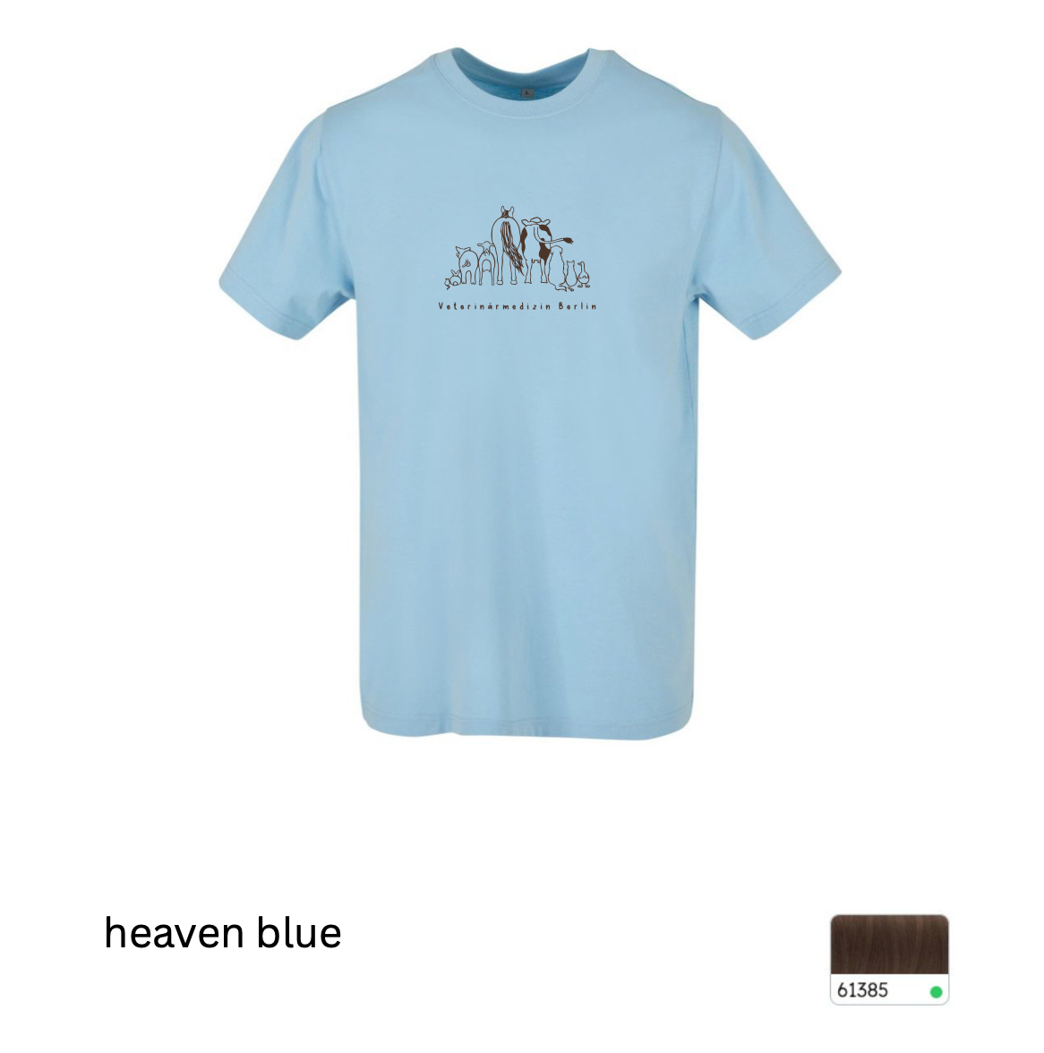 T-Shirt mit Stick verschiedene Farben