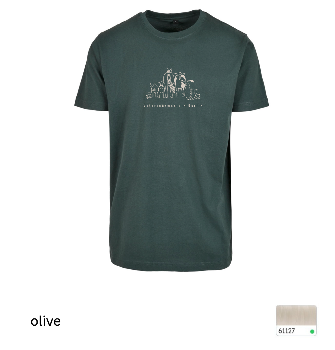 T-Shirt mit Stick verschiedene Farben