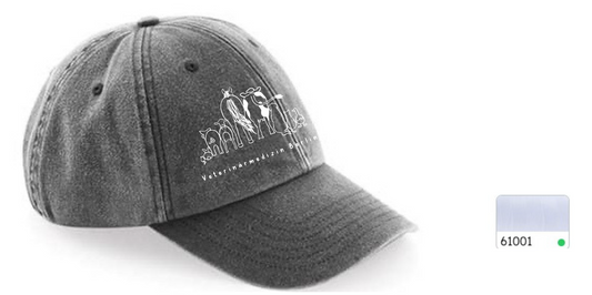 Vintage Dad Cap mit Stick in verschiedenen Farben