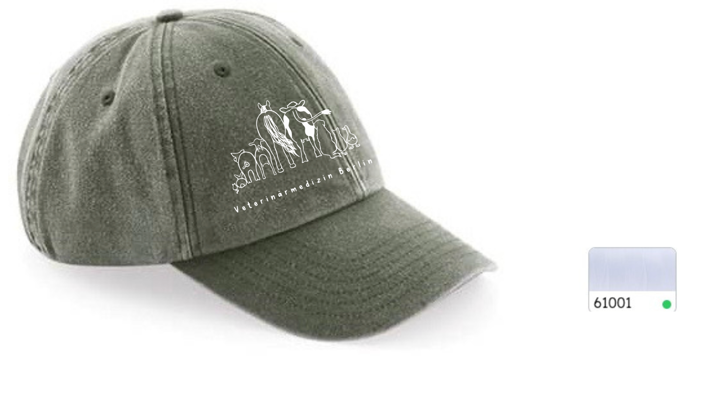 Vintage Dad Cap mit Stick in verschiedenen Farben