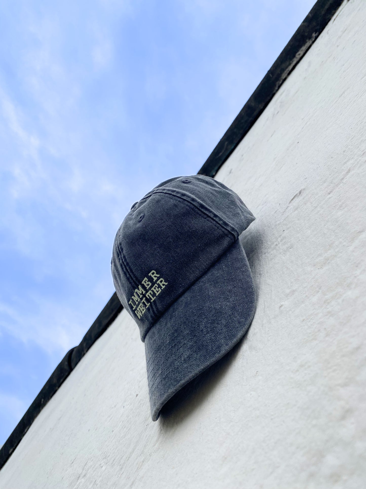 C:KO Immer weiter Vintage Cap schwarz/grün glow