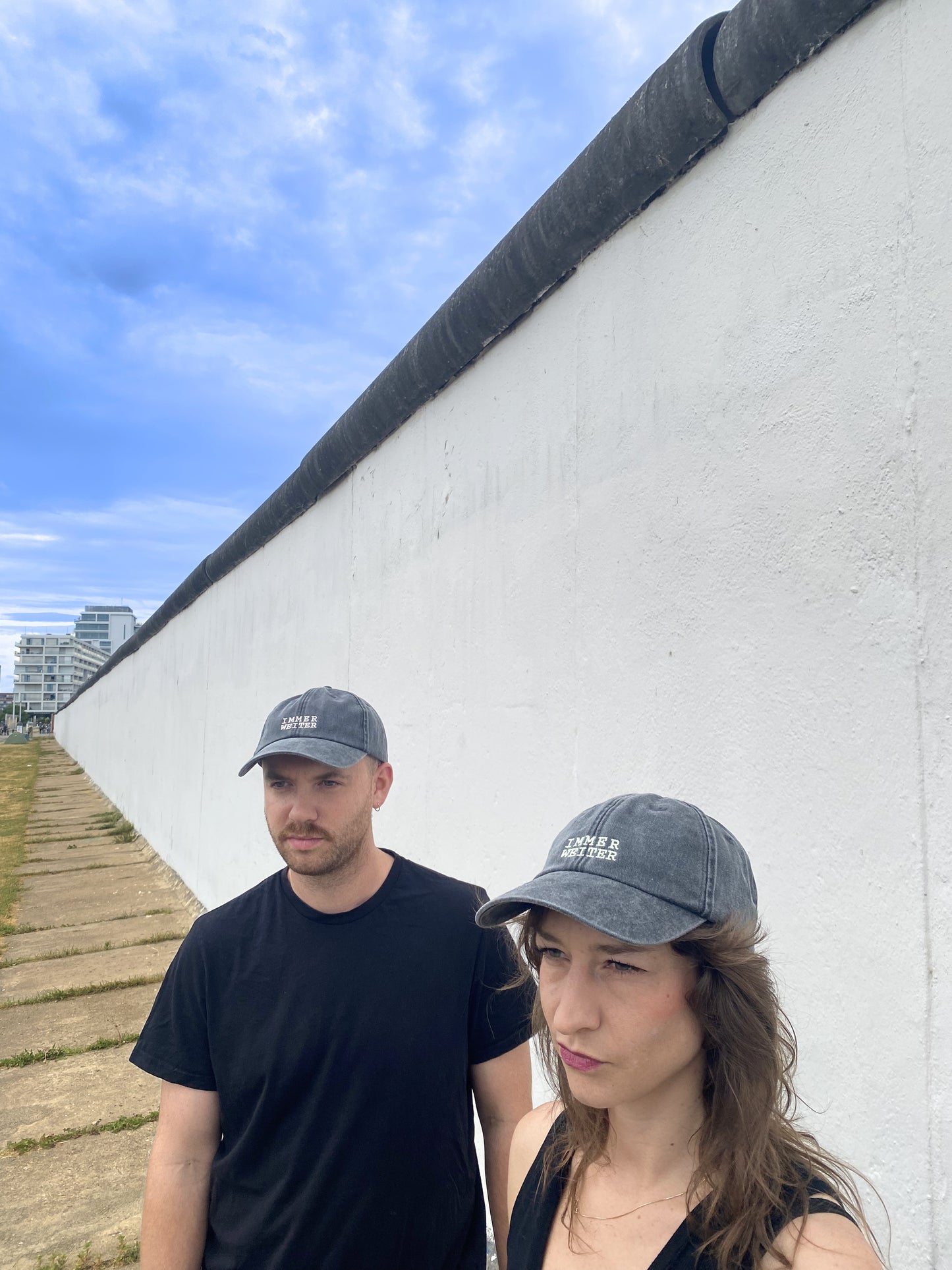 C:KO Immer weiter Vintage Cap schwarz/grün glow
