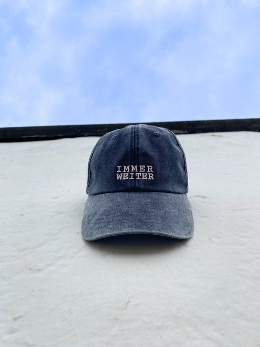 C:KO Immer weiter Vintage Cap schwarz/pink glow