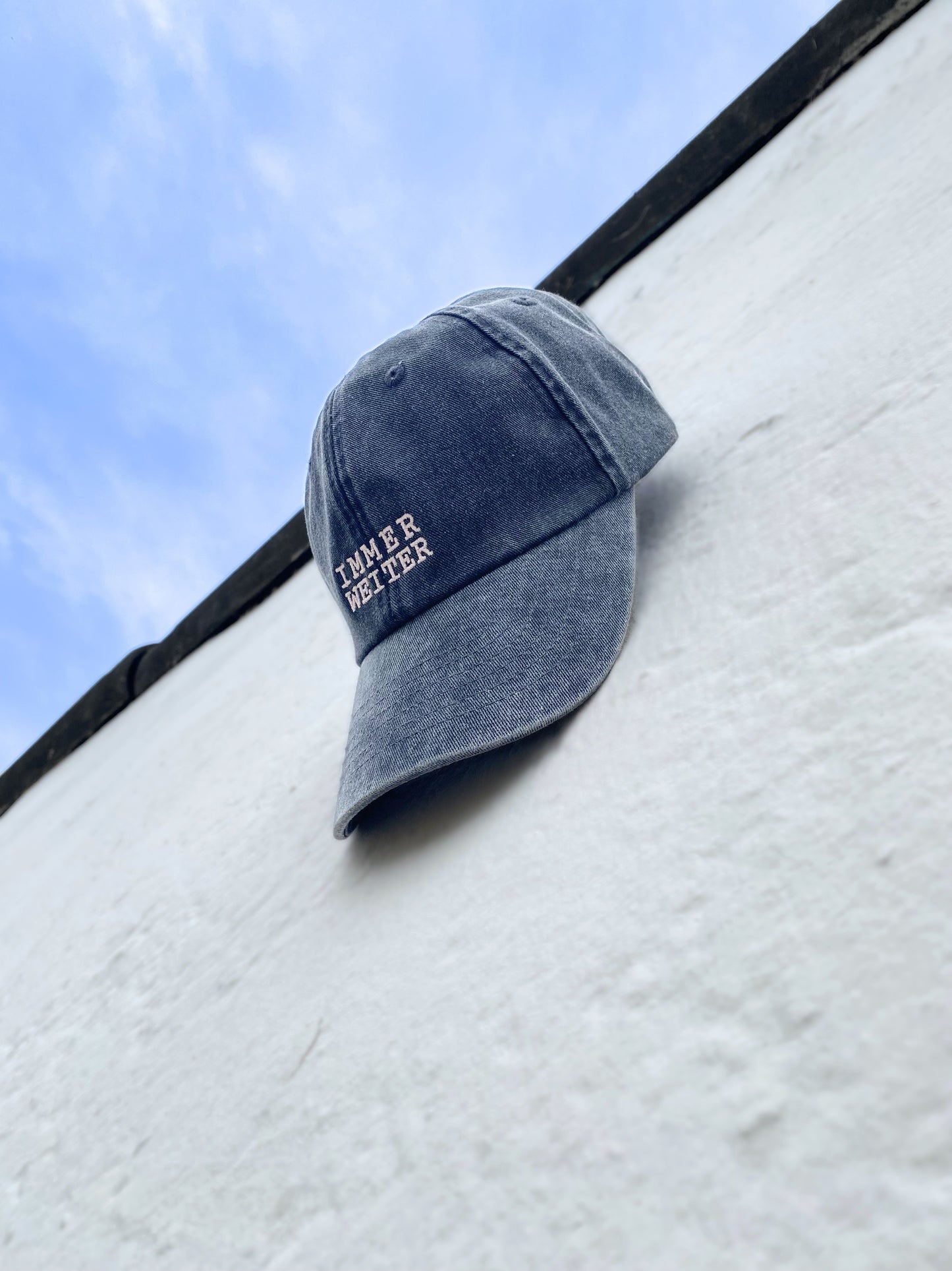 C:KO Immer weiter Vintage Cap schwarz/pink glow