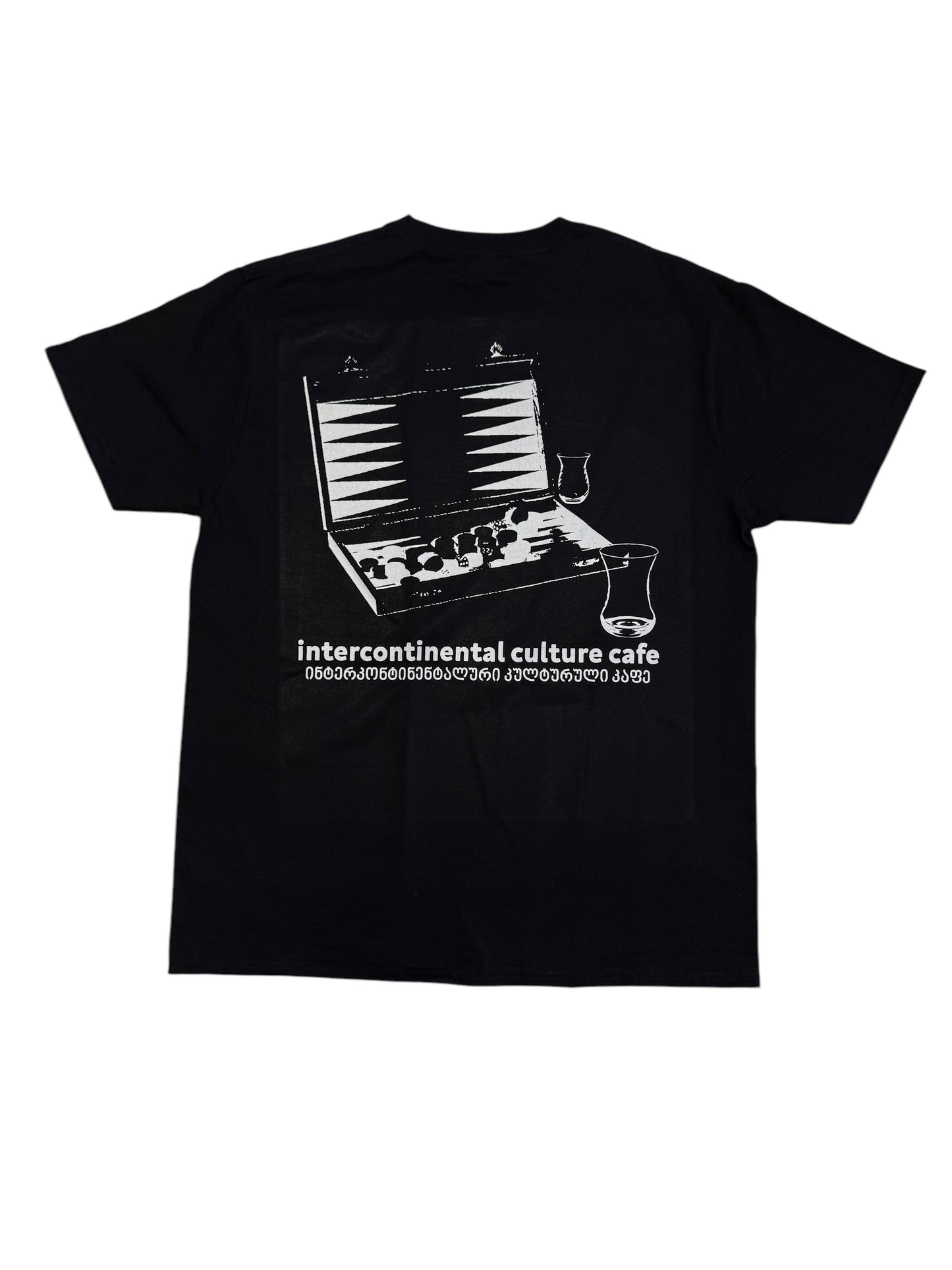 Intercontinental Culture Cafe schwarz Backprint