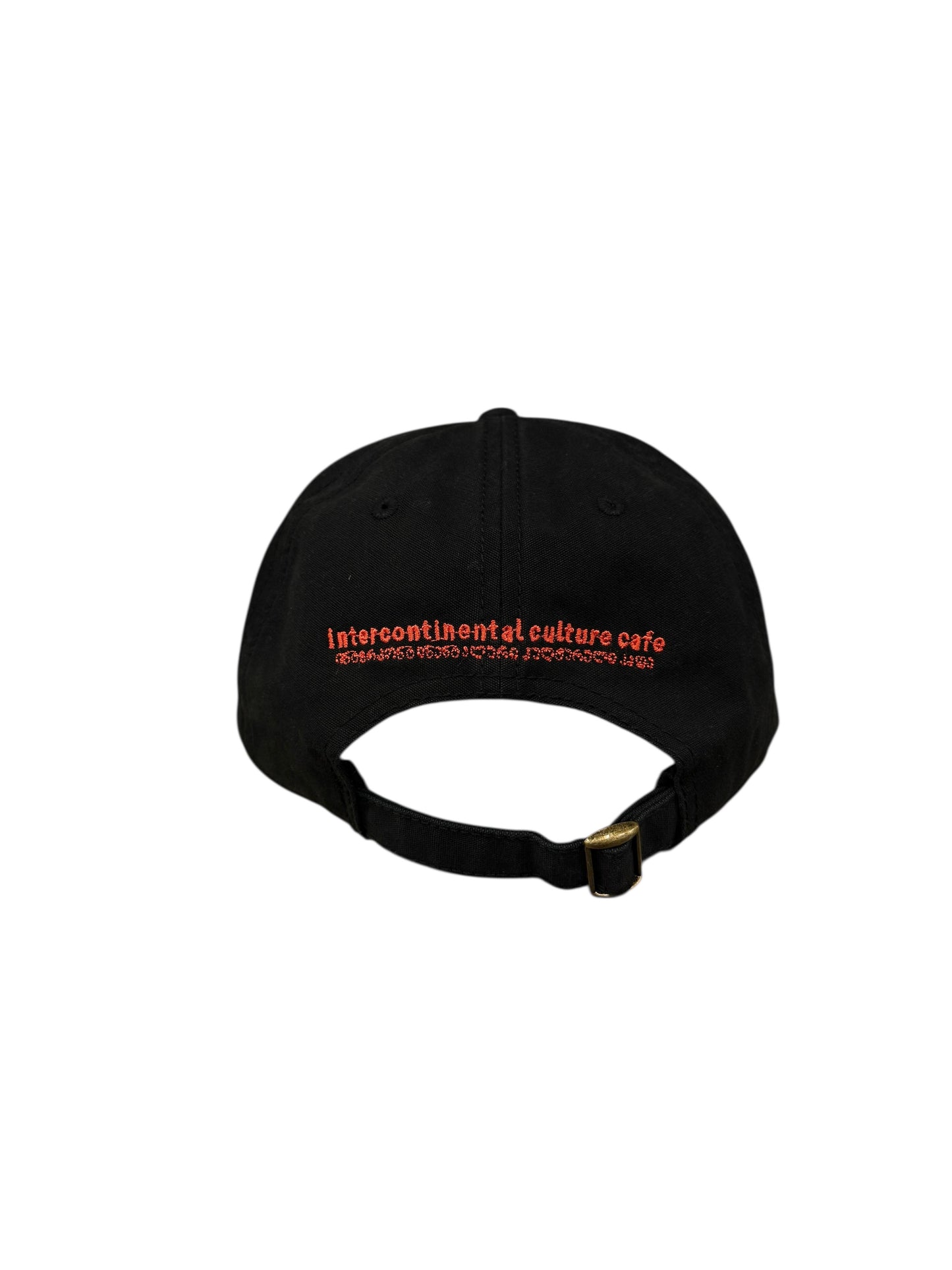 Intercontinental Culture Cafe Dad Cap Rot